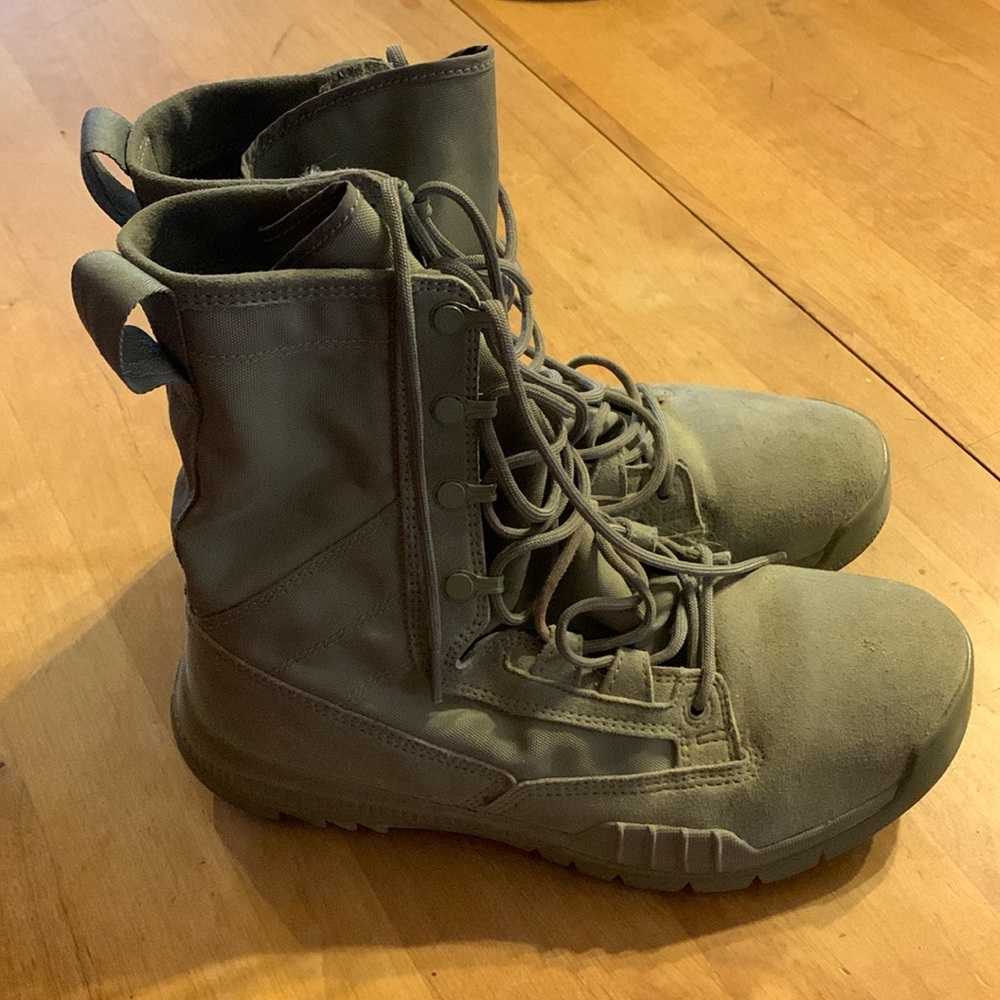 Nike women’s tactical boot. Barely worn, they are just too small for me.